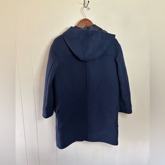 Madewell navy blue Lynnford coat wool blend insuluxe fabric size XXS - Picture 9 of 9